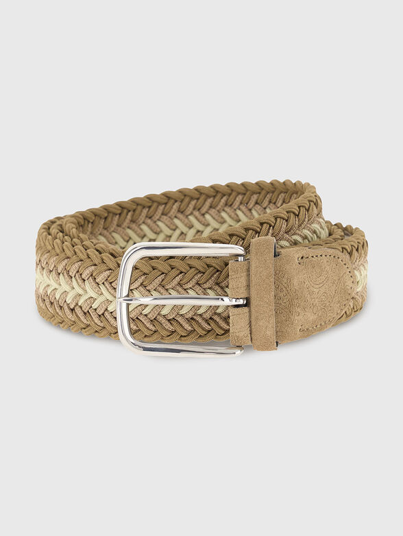 Braided belt made of viscose blend - 1