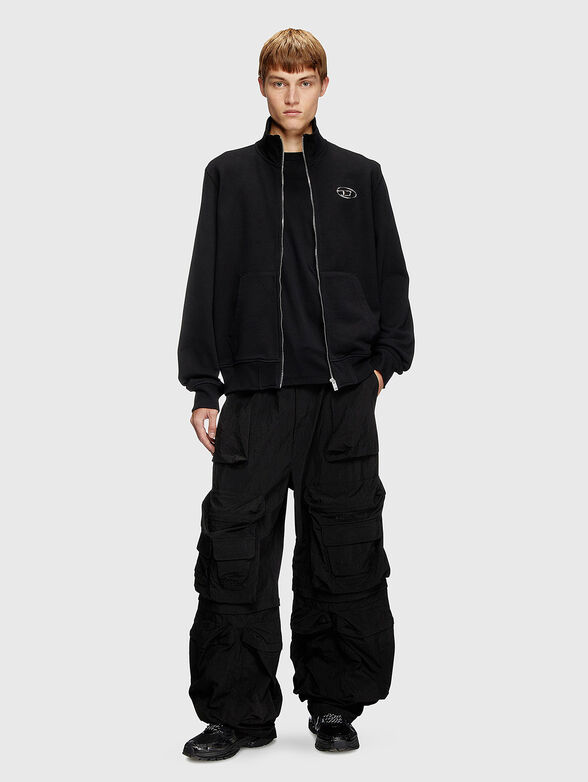 S-GINNI-ZIP-OD zip up sweatshirt - 2