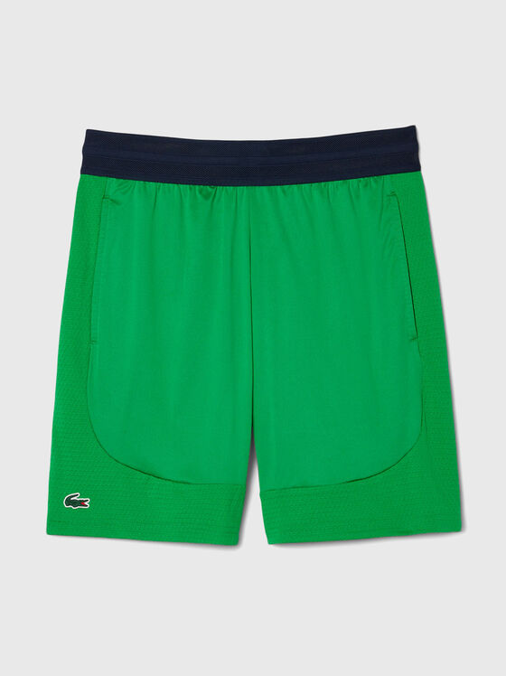 Tennis shorts with drawstring waist - 1