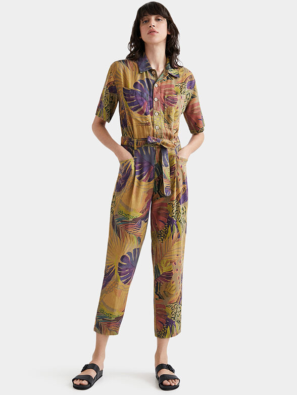 LARA jumpsuit with floral print - 1