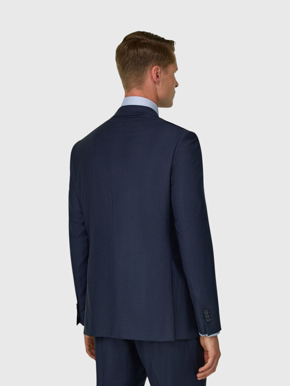 Dark blue wool suit - 2