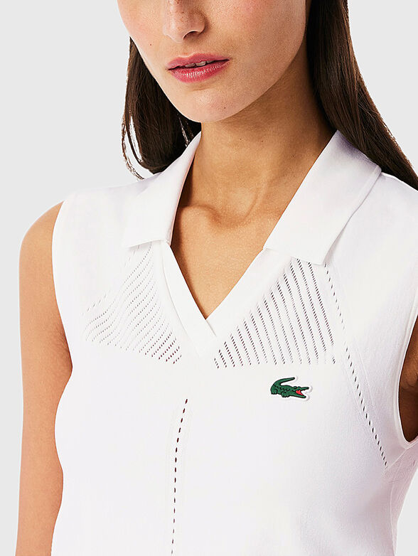 Тop with classic collar - 4