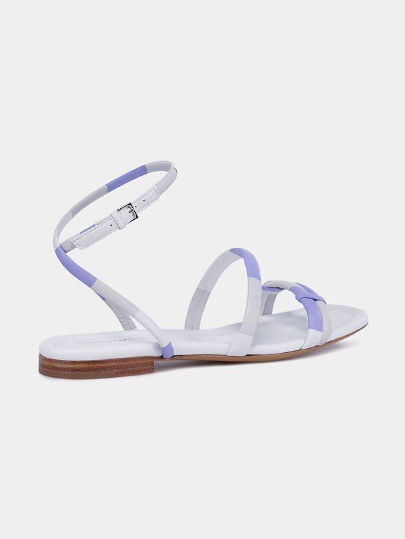 Sandals with purple details - 2