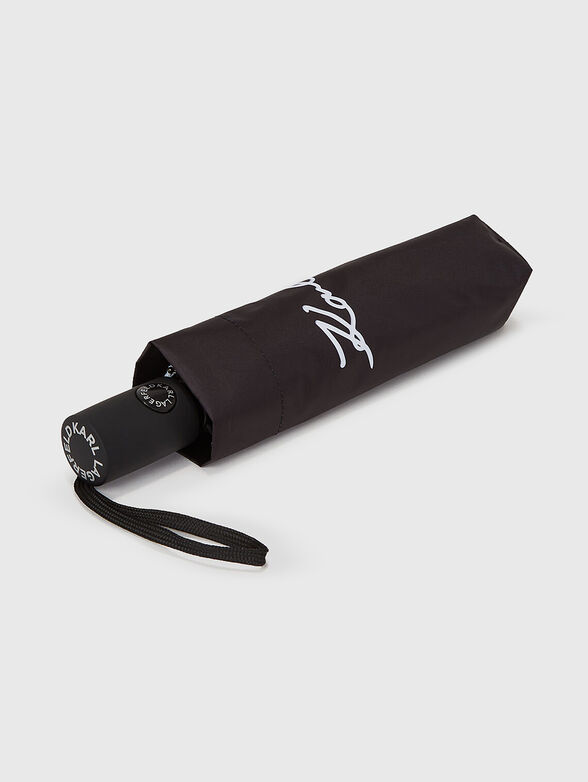 K/SIGNATURE umbrella with contrast edging and logo - 2
