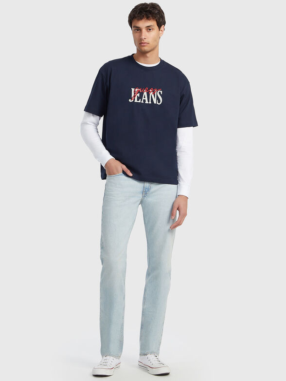 Cotton T-shirt with print and embroidery - 2