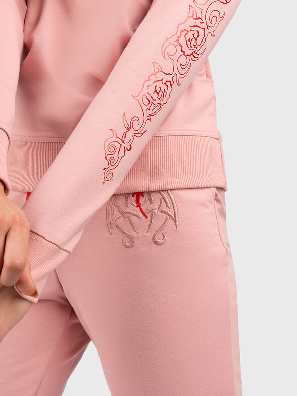 HL013 hooded sweatshirt with embroidery - 4