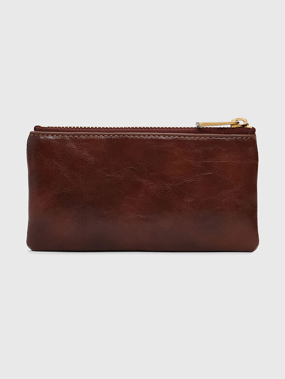 Wallet with floral decoration  - 2