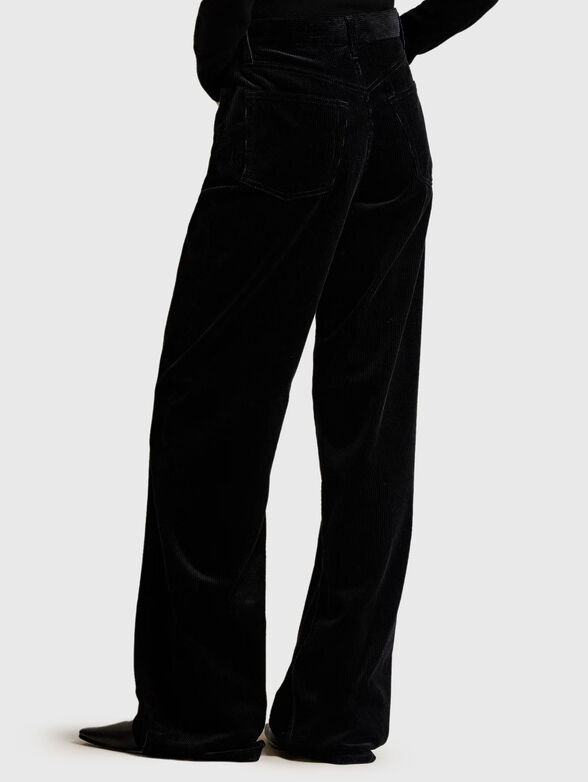 Corduroy wide leg trousers - 2