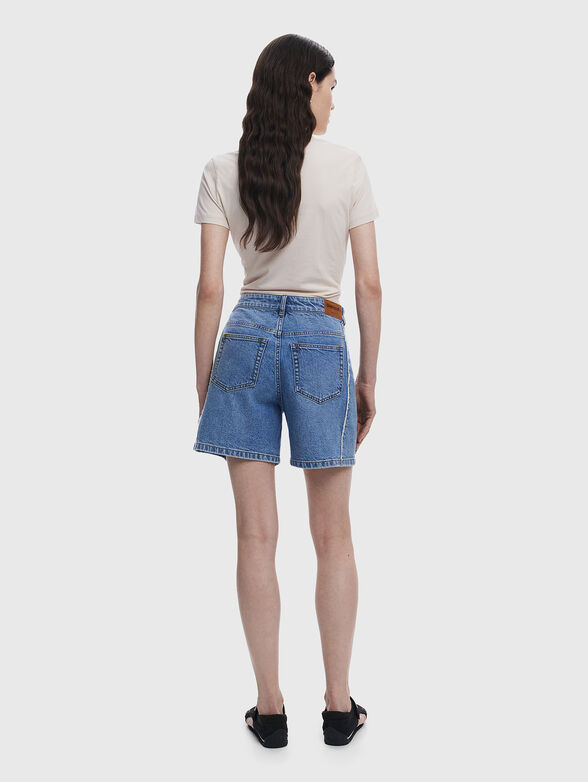 DOUBLE denim shorts - 1