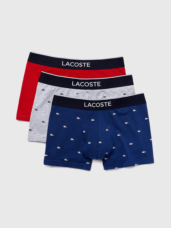 Set of three multicolored boxers - 1