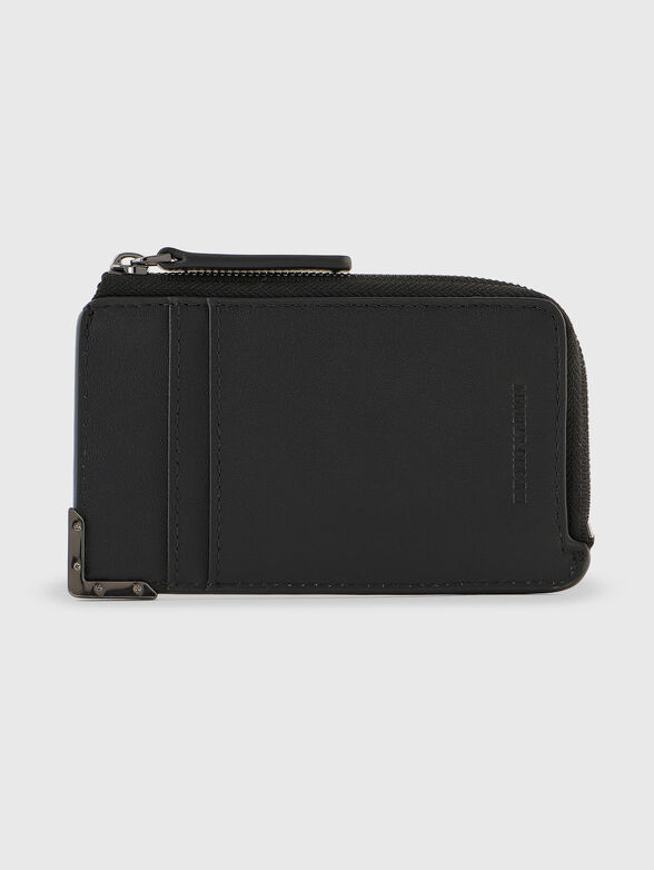 Cardholder with metal logo detail - 2