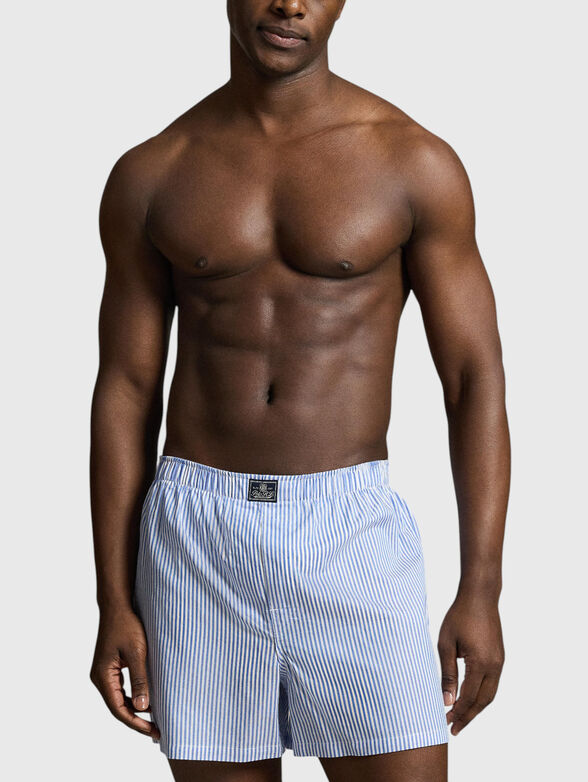 Set of three pairs of printed boxer shorts  - 4