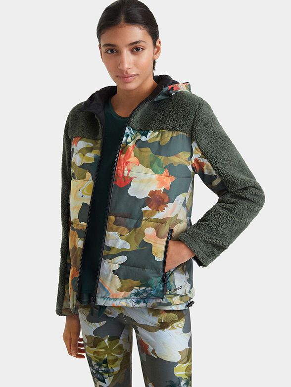 HANNA jacket with camouflage print - 1