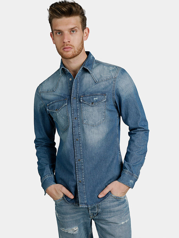 NOAH demin shirt - 1