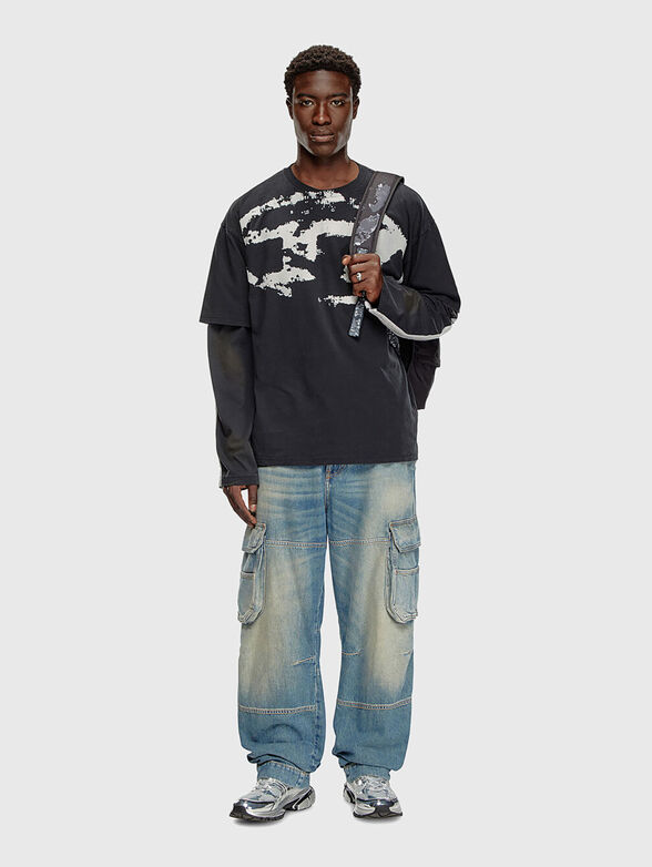 T-BOXT-N14 T-shirt with logo accent  - 2