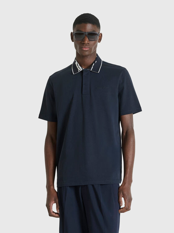 Поло-шърт с контрастен кант - 1