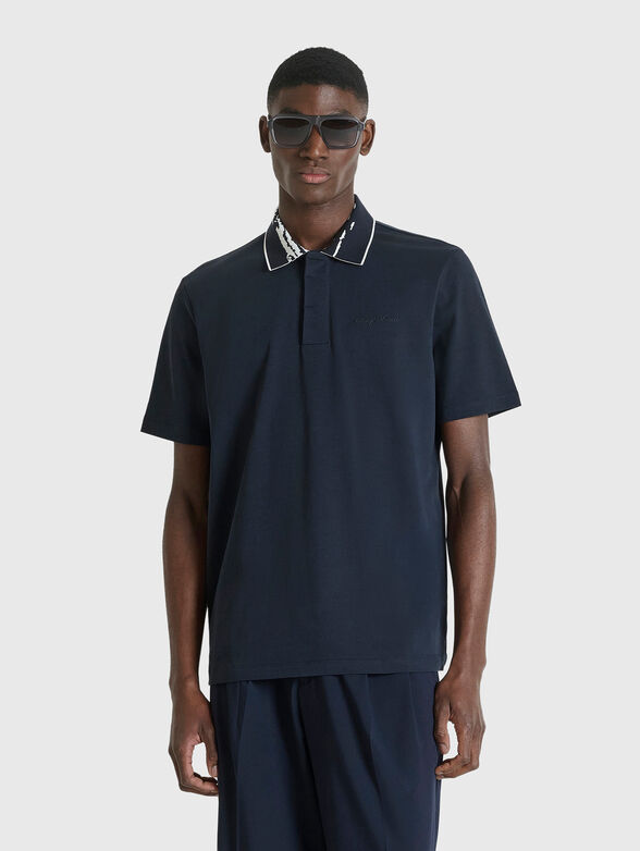 Polo shirt with contrasting edges - 1