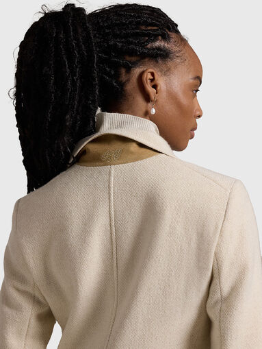 Coat of wool blend - 5