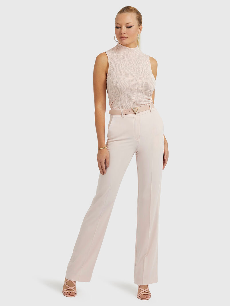 Pale pink pants - 3