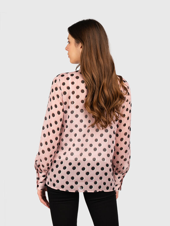 Shirt with accent ribbon - 3