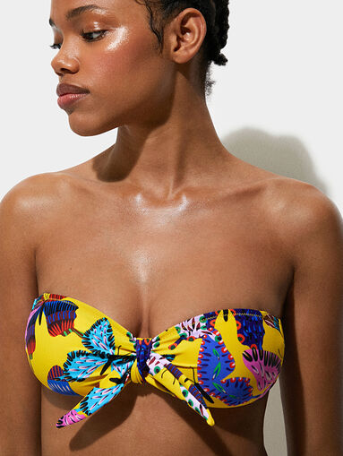 ALANA II bikini bra in blue color - 5