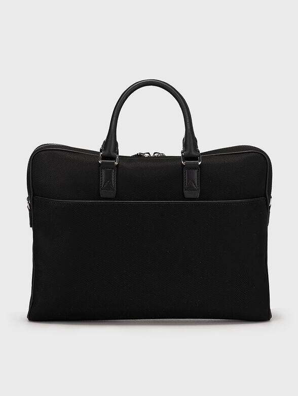 CAHRL black bag with monogram logo accent - 3