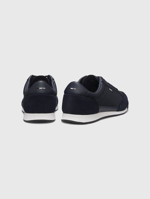 Dark blue sport shoes - 3