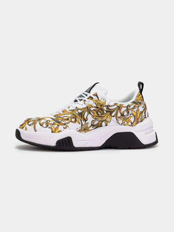 STARGAZE black sports shoes with print - 4