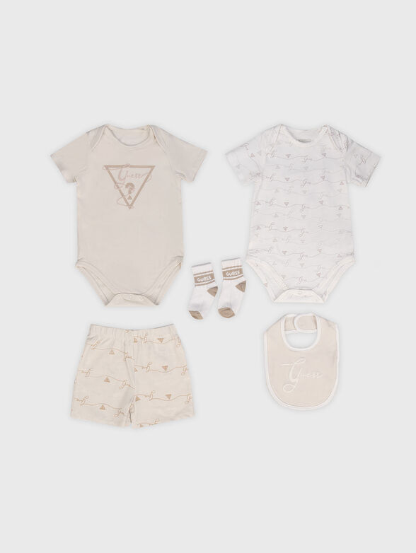 5-piece set in blue  - 1