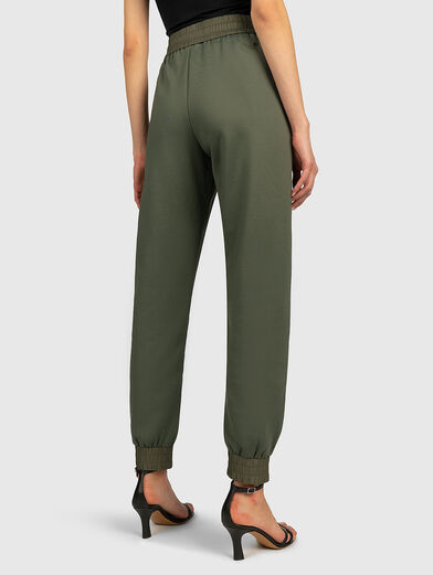 Green sports pants - 2