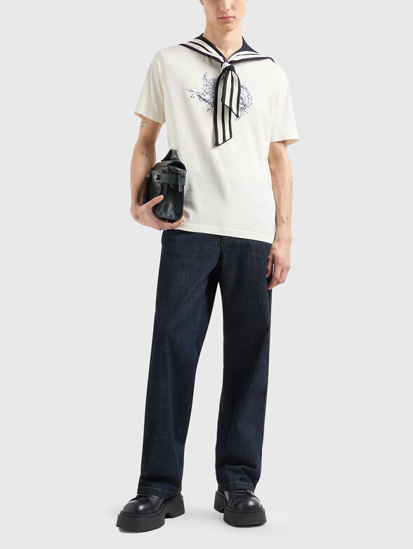 T-shirt with embroidery  - 2