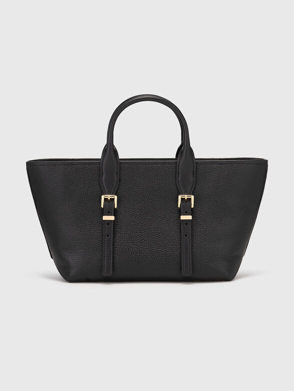 Leather bag with logo - 3