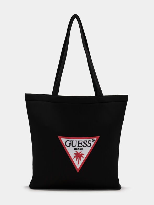 SCUBA black bag with triangular logo print - 1