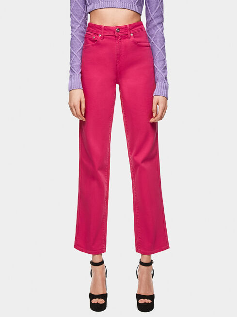 DUA LIPA X PEPE JEANS Pink jeans brand Pepe Jeans
