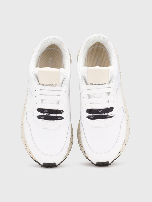 Genuine leather sneakers - 6