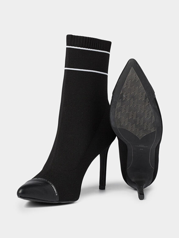 PANDARA ankle boots with embroidered logo - 2