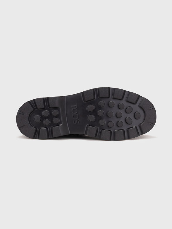 Boat shoes in leather - 5