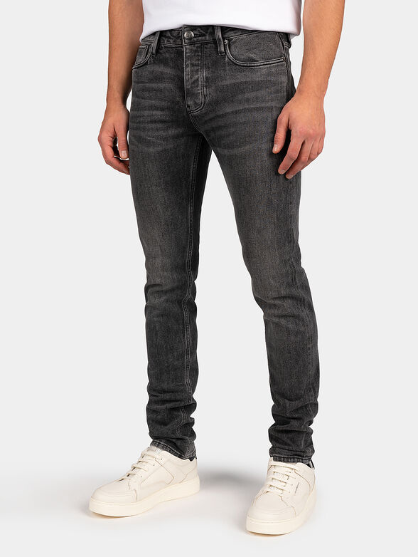 Black slim jeans - 1