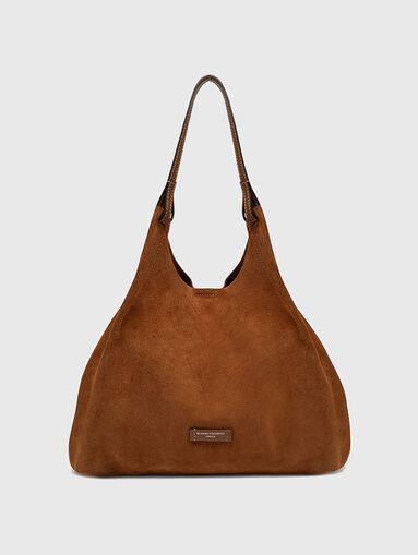 DUA beige suede bag - 4