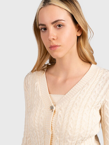 SARAH knitted cardigan - 3