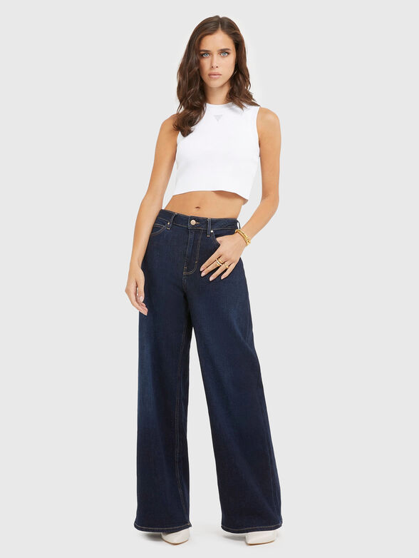 ALEXIA top with rhinestone detail - 2