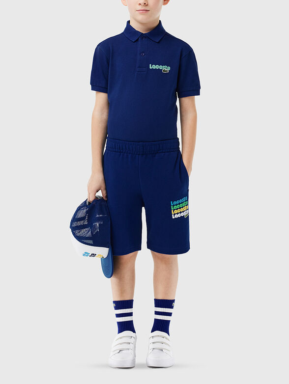 Sports shorts with logo accent - 4