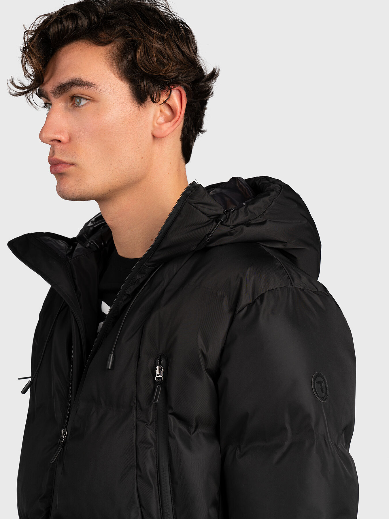Trussardi down jacket discount