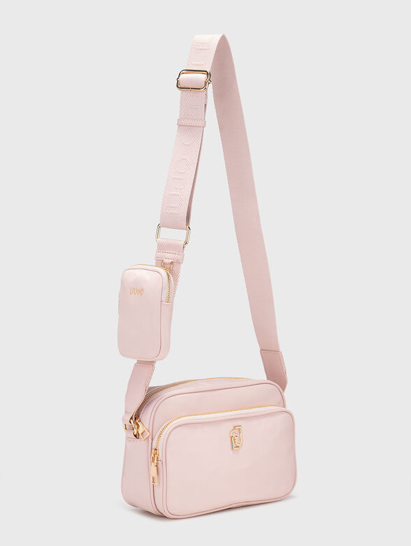 Black crossbody bag with logo - 2