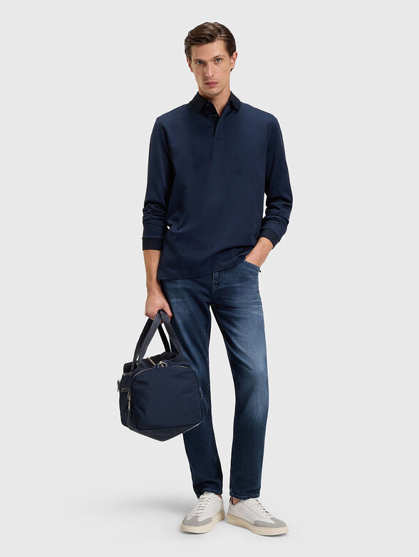 Straight jeans with logo detail - 4