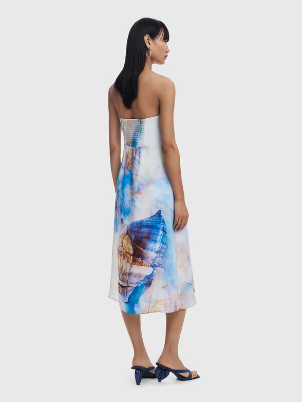 Bandeau midi dress - 2