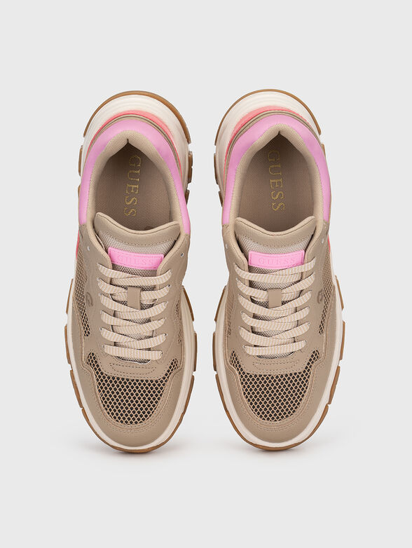 BRECKY sneakers in beige  - 6