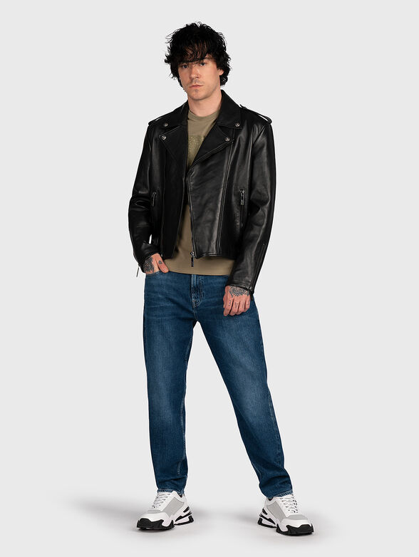 DRAKE dark blue jeans - 4