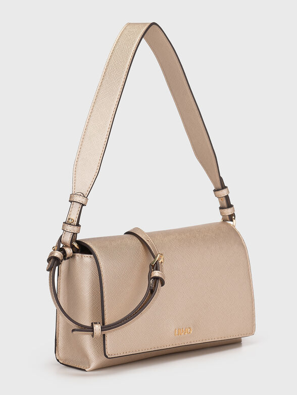 Black handbag with two straps - 5