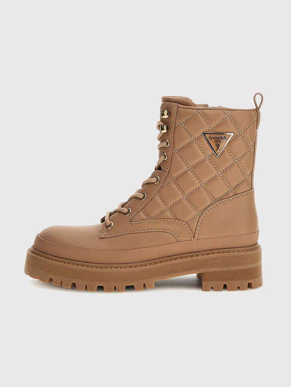 Boots with quilted effect - 1